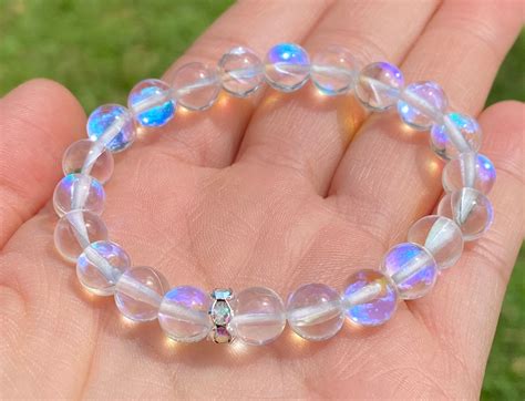 rainbow bracelet amazon|rainbow quartz crystal bracelet.